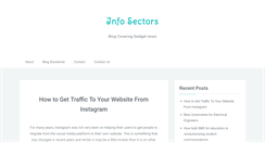 Desktop Screenshot of infosectors.com